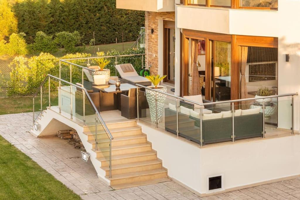 Villa Plagiari Sea View Plagiárion Exterior foto
