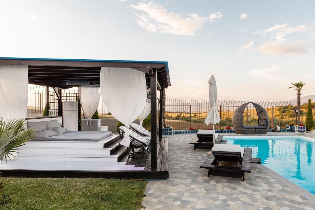 Villa Plagiari Sea View Plagiárion Exterior foto